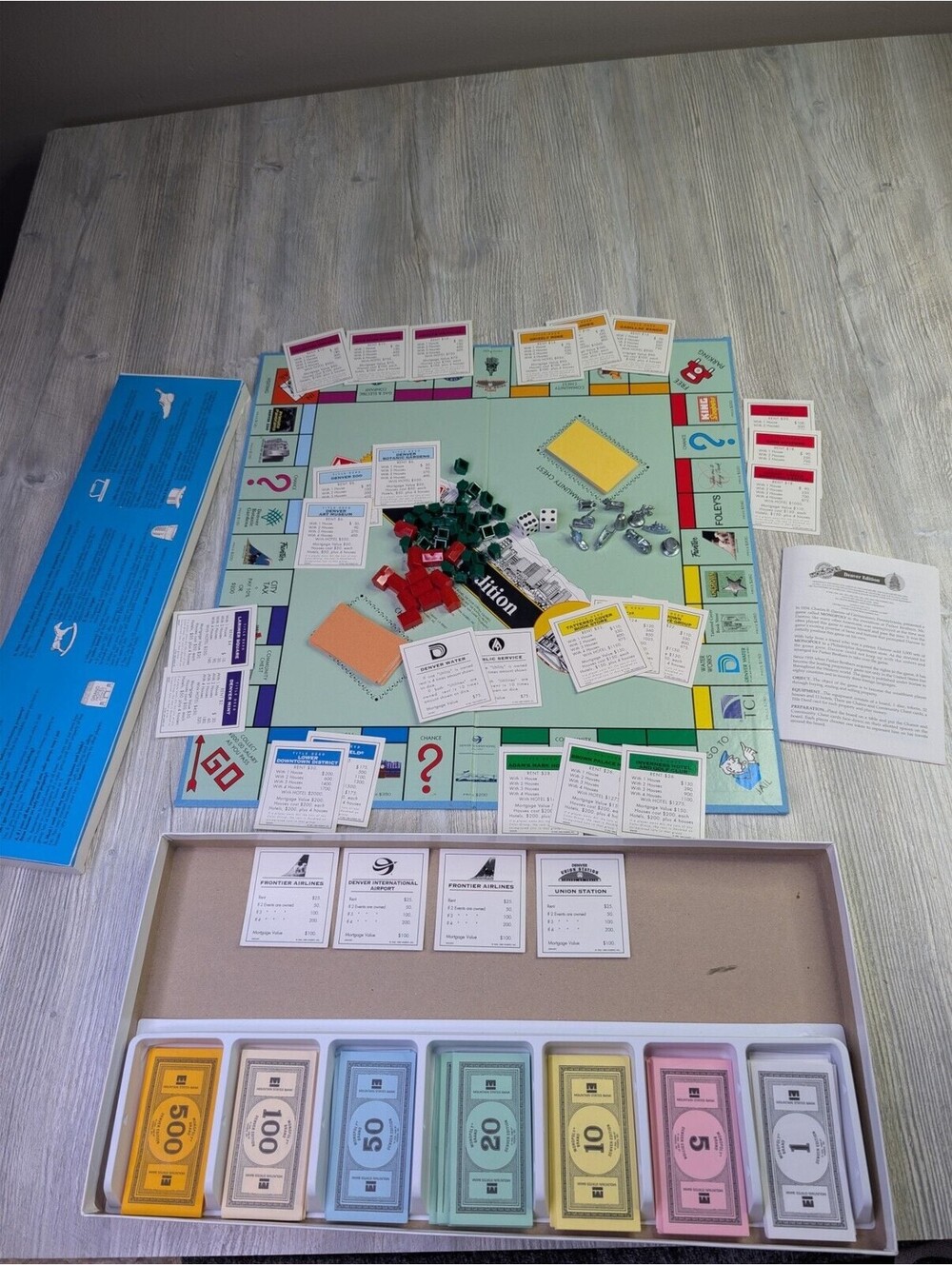 Monopoly Denver Edition Board Game (1996)